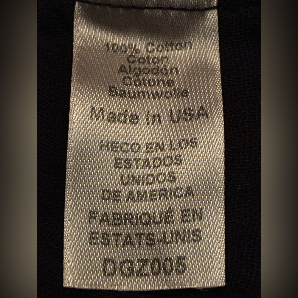 Michael Stars Hailey Black Cotton Gauze Mini Dress. Size Medium. - Picture 7 of 12